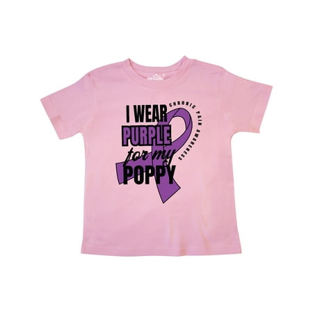 Inktastic Chronic Pain I Wear Purple For My Poppy Gift Toddler Boy or Toddler Girl T-Shirt
Inktastic Chronic Pain I Wear Purple For My Poppy Gift Toddler Boy or Toddler Girl T-Shirt