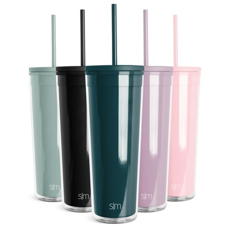 Simple Modern 24 fl oz Double Wall Plastic Classic Tumbler with Lid and Straw|Riptide
Simple Modern 24 fl oz Double Wall Plastic Classic Tumbler with Lid and Straw|Riptide