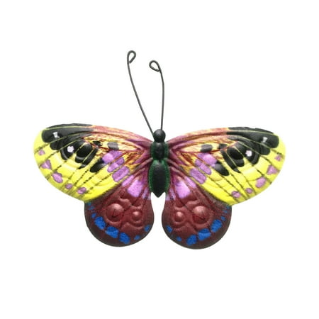 HOMEMAXS 1pc Wall-mounted Iron Butterflies Hanging Pendant Garden Wall Art Decoration
HOMEMAXS 1pc Wall-mounted Iron Butterflies Hanging Pendant Garden Wall Art Decoration