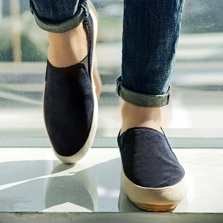Summer Savings! Zpanxa Mens Casual Shoes Men s Breathable Flat Canvas Shoes No-Slip Wear Casual Fashion Light-Weigh Shoes Blue 45
Summer Savings! Zpanxa Mens Casual Shoes Men s Breathable Flat Canvas Shoes No-Slip Wear Casual Fashion Light-Weigh Shoes Blue 45