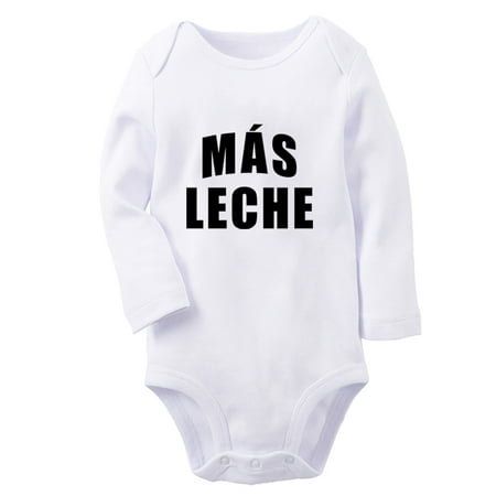 Más Leche Funny Rompers Newborn Baby Unisex Bodysuits Infant Jumpsuits Toddler 0-12 Months Kids Long Sleeves Oufits (White 0-6 Months)
Más Leche Funny Rompers Newborn Baby Unisex Bodysuits Infant Jumpsuits Toddler 0-12 Months Kids Long Sleeves Oufits (White 0-6 Months)