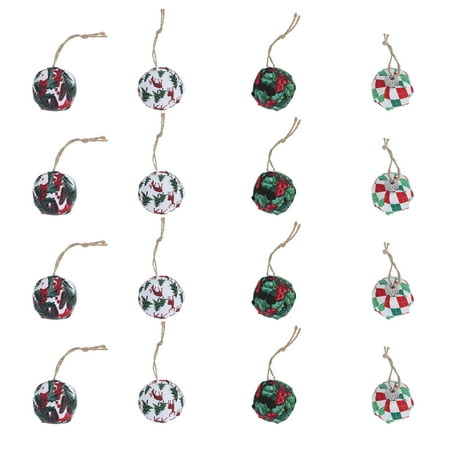 16Pcs Christmas Tree Pendants Christmas Froth Balls Xmas Pattern DIY Supplies
16Pcs Christmas Tree Pendants Christmas Froth Balls Xmas Pattern DIY Supplies