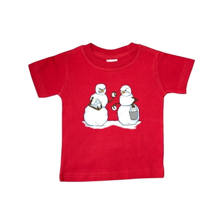 Inktastic Snowmen Army Gift Baby Boy or Baby Girl T-Shirt