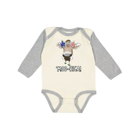 Inktastic 4th of July Moo-rica! ( Merica) Patriotic Cow in Shades Gift Baby Boy or Baby Girl Long Sleeve Bodysuit
Inktastic 4th of July Moo-rica! ( Merica) Patriotic Cow in Shades Gift Baby Boy or Baby Girl Long Sleeve Bodysuit
