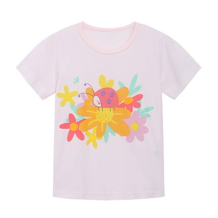 MXIEZI Toddler Girls Short Sleeve T-Shirts Summer Cartoon Crewneck T-Shirt 2-8Y Kids Cotton Tees Top
MXIEZI Toddler Girls Short Sleeve T-Shirts Summer Cartoon Crewneck T-Shirt 2-8Y Kids Cotton Tees Top