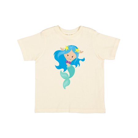 Inktastic Cute Mermaid With Long Blue Hair Green Tail Gift Toddler Toddler Girl T-Shirt
Inktastic Cute Mermaid With Long Blue Hair Green Tail Gift Toddler Toddler Girl T-Shirt