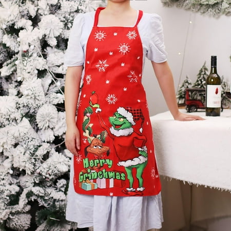 Christmas Decoration on Clearance! Christmas Supplies Linen Color Painting Grin-ch Apron Restaurant Kitchen Festive Atmosphere Layout Props (Buy 1 get 1 for Free!)
Christmas Decoration on Clearance! Christmas Supplies Linen Color Painting Grin-ch Apron Restaurant Kitchen Festive Atmosphere Layout Props (Buy 1 get 1 for Free!)