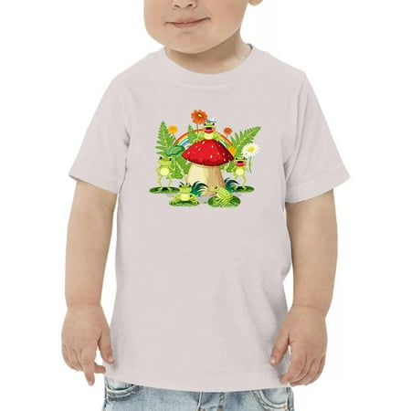 Frogs On Mushroom T-Shirt Toddler -Image by Shutterstock 5 Toddler