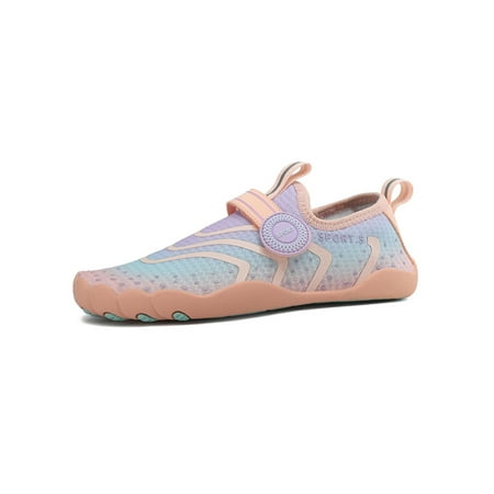 Sanviglor Womens Mens Beach Shoe Fast Drying Aqua Socks Surf Water Shoes Exercise Lightweight Non Slip Flats Comfort Barefoot Pink 4.5
Sanviglor Womens Mens Beach Shoe Fast Drying Aqua Socks Surf Water Shoes Exercise Lightweight Non Slip Flats Comfort Barefoot Pink 4.5