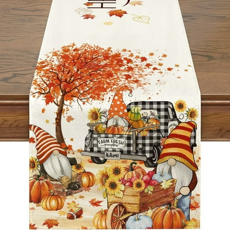 Wendoximz Home and Garden Clearance! Household Antependium Thanksgiving Table Flag Linen Festival Home Decoration Dining Table Decoration
Wendoximz Home and Garden Clearance! Household Antependium Thanksgiving Table Flag Linen Festival Home Decoration Dining Table Decoration