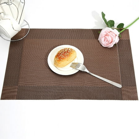 Placemats Antiskid Heat Insulation Mats Rectangle Table Placemat Dinner Kitchen Pad
Placemats Antiskid Heat Insulation Mats Rectangle Table Placemat Dinner Kitchen Pad