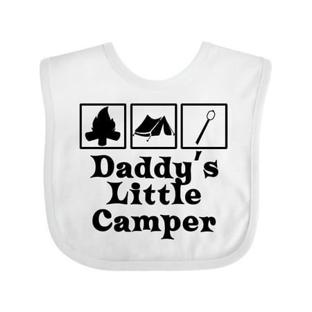 Inktastic Daddy s Little Camper Gift Baby Boy or Baby Girl Bib