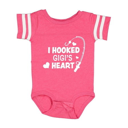 Inktastic I Hooked Gigi s Heart with Fishing Rod Gift Baby Boy or Baby Girl Bodysuit
Inktastic I Hooked Gigi s Heart with Fishing Rod Gift Baby Boy or Baby Girl Bodysuit