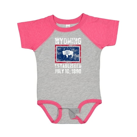 Inktastic Established July 10 1890 Wyoming Flag Gift Baby Boy or Baby Girl Bodysuit
Inktastic Established July 10 1890 Wyoming Flag Gift Baby Boy or Baby Girl Bodysuit