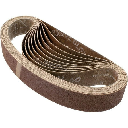 Makita 742302-5 1-1/8 x 21 Abrasive Belt 60 Grit 10/pk