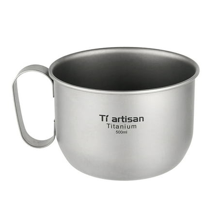 Ti artisan 500ml Titanium Water Cup Coffee Mug Outdoor Camping Hiking Backpacking
Ti artisan 500ml Titanium Water Cup Coffee Mug Outdoor Camping Hiking Backpacking