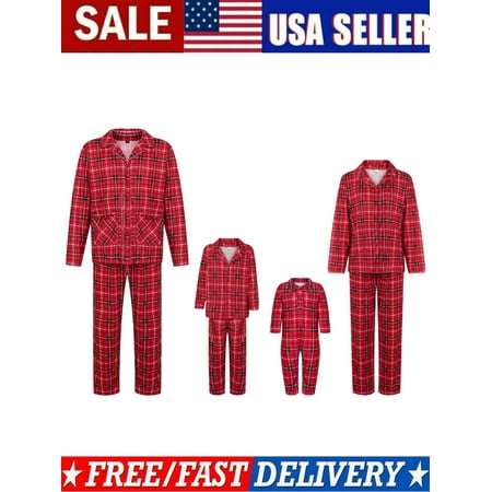 Family Matching Christmas Pajamas Set Women Sleepwear Nightwear Loungewear Pyjamas Set Outfit
Family Matching Christmas Pajamas Set Women Sleepwear Nightwear Loungewear Pyjamas Set Outfit