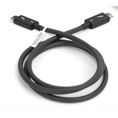 Plugable Technologies TBT3-40G80CM 2.6 ft. 40GBPS Thunderbolt 3 USB-C Cable