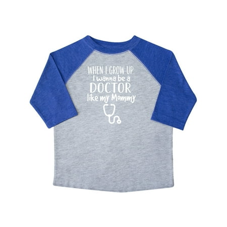 Inktastic Future Doctor Like Mommy Gift Toddler Toddler Girl T-Shirt