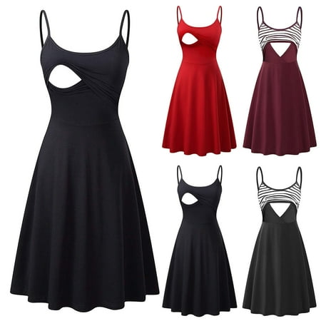 Tejiojio Maternity/Labor/Nursing Clothing Clearance Women s sleeveless Maternity Dress Solid Color Knee-Length A-line Suspender Pregnancy
Tejiojio Maternity/Labor/Nursing Clothing Clearance Women s sleeveless Maternity Dress Solid Color Knee-Length A-line Suspender Pregnancy
