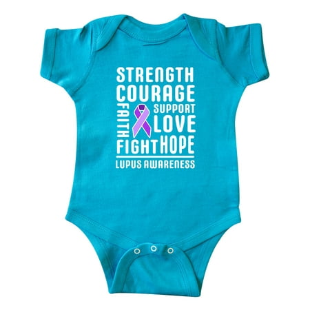 Inktastic Lupus Awareness Strength Support Courage Gift Baby Boy or Baby Girl Bodysuit
Inktastic Lupus Awareness Strength Support Courage Gift Baby Boy or Baby Girl Bodysuit
