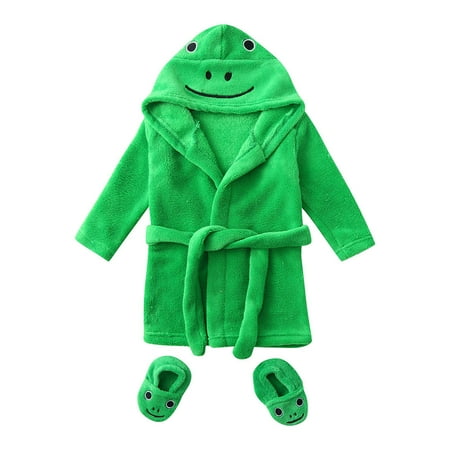 Honeeladyy Winter Infant Boys Girls Cartoon Flannel Bathrobes Hoodie Sleepwear+Footwear Outfits Green Clearance under 10$
Honeeladyy Winter Infant Boys Girls Cartoon Flannel Bathrobes Hoodie Sleepwear+Footwear Outfits Green Clearance under 10$