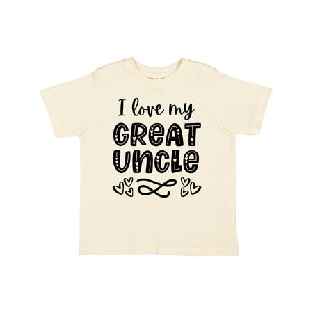 Inktastic I Love My Great Uncle with Hearts Gift Toddler Boy or Toddler Girl T-Shirt
Inktastic I Love My Great Uncle with Hearts Gift Toddler Boy or Toddler Girl T-Shirt