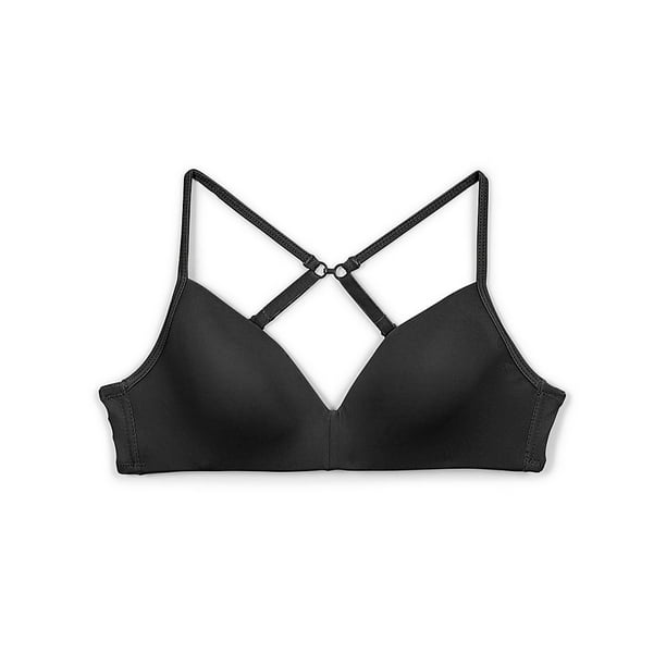 Maidenform Girls` Molded Soft Cup Bra, H4667, 36A, Black