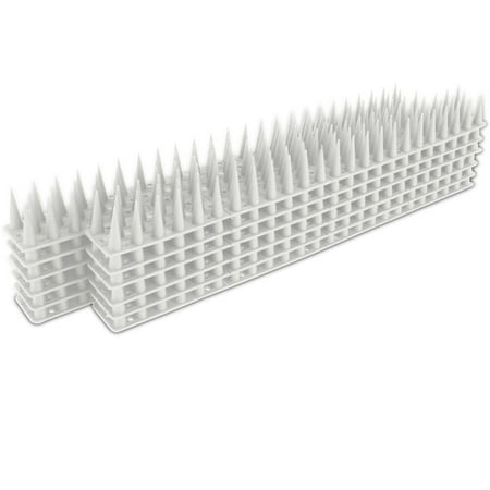 10 Pieces Fowl Spikes Strips Anti Animals Thorns Fences Walls Outdoor Garden PP Nails Defenders Tools
10 Pieces Fowl Spikes Strips Anti Animals Thorns Fences Walls Outdoor Garden PP Nails Defenders Tools