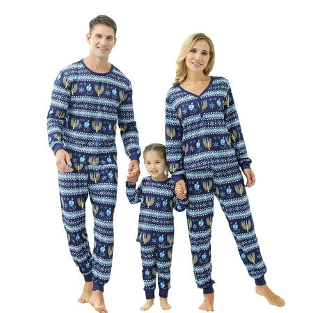 Christmas Family Matching Pajamas Printed Striped Long Sleeve Tops and Stretch Casual Pants Sleepwear
Christmas Family Matching Pajamas Printed Striped Long Sleeve Tops and Stretch Casual Pants Sleepwear