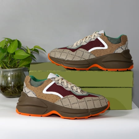 Designer Men Women Rhyton Casual Shoes Mens Sneaker Fashion Womens Shoe Platform Sports Trainers Mouse Wave Mouth Tiger Web With Box
Designer Men Women Rhyton Casual Shoes Mens Sneaker Fashion Womens Shoe Platform Sports Trainers Mouse Wave Mouth Tiger Web With Box