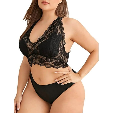 Enjiwell Plus Size Women Bralette Lace Bustier Lingerie Unpadded Camisole Crop Top
Enjiwell Plus Size Women Bralette Lace Bustier Lingerie Unpadded Camisole Crop Top