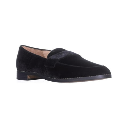 Womens Franco Sarto Hudley Flat Loafers, Black FB