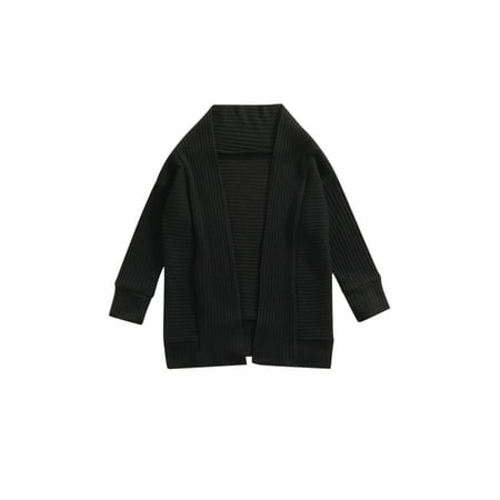 Domingbub Toddler Baby Girl Open Front Sweater Cardigan Knit Cotton Casual Loose Fall Tops Outerwear Black 3-4 Years
Domingbub Toddler Baby Girl Open Front Sweater Cardigan Knit Cotton Casual Loose Fall Tops Outerwear Black 3-4 Years