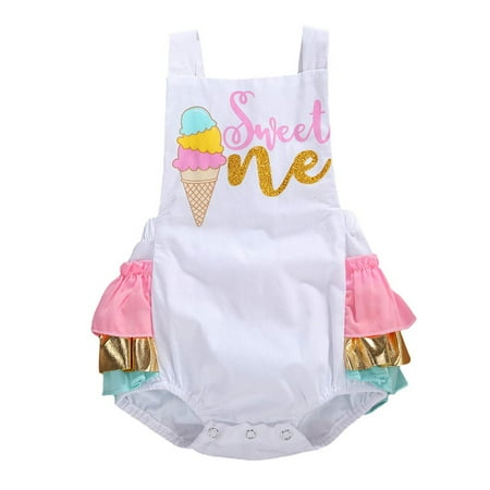 Infant Baby Girl Romper Ice Cream Sleeveless Ruffle One-Piece Jumpsuit Summer Outfit Clothes
Infant Baby Girl Romper Ice Cream Sleeveless Ruffle One-Piece Jumpsuit Summer Outfit Clothes