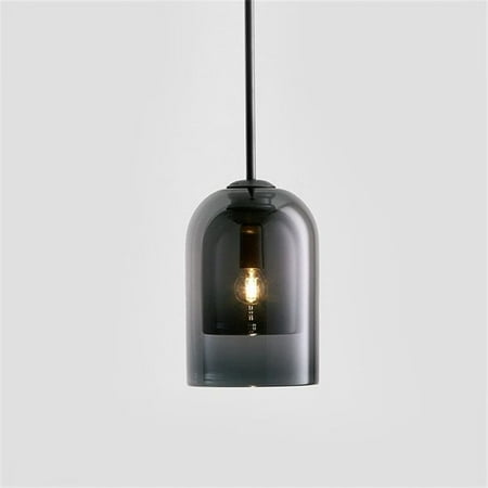 Litfad 1 Light Pendant Lamp Minimalist Double Glass Hanging Lamp for Living Room Smoke Gray
Litfad 1 Light Pendant Lamp Minimalist Double Glass Hanging Lamp for Living Room Smoke Gray