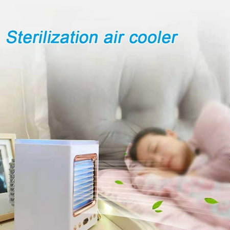 Personal Mini Air Cooler Fan Desktop USB Fast Cooling Mist Humidifier for Office Camping Indoor
Personal Mini Air Cooler Fan Desktop USB Fast Cooling Mist Humidifier for Office Camping Indoor