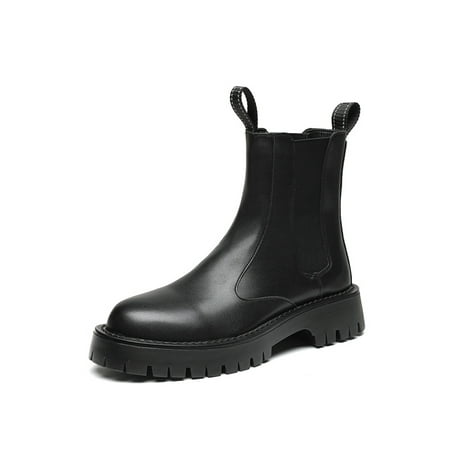 Daeful Mens Elastic Boots Waterproof Work Shoes Platform Chelsea Boot Anti Slip Comfort Formal Black 9
Daeful Mens Elastic Boots Waterproof Work Shoes Platform Chelsea Boot Anti Slip Comfort Formal Black 9
