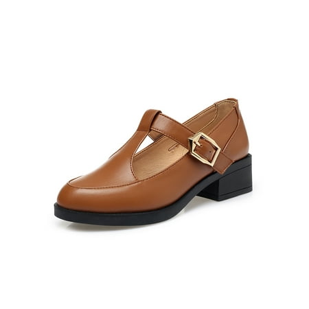 Colisha Womens Comfort Closed Round Toe Mary Jane Walking Pumps Wedding Chunky Block Heel Khaki-Low Heel 7
Colisha Womens Comfort Closed Round Toe Mary Jane Walking Pumps Wedding Chunky Block Heel Khaki-Low Heel 7