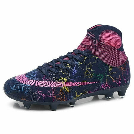 Earlde Men s Soccer Shoes Football Boots Cleats High-Top Spikes Soccer Shoes Boys Outdoor Indoor Athletic Training Sneakers
Earlde Men s Soccer Shoes Football Boots Cleats High-Top Spikes Soccer Shoes Boys Outdoor Indoor Athletic Training Sneakers