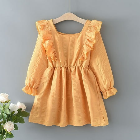 Gotyou Girl s Dress Toddler Kids Long Sleeve Ruffle Side Floral Print Skirt Pleated Dresses
Gotyou Girl s Dress Toddler Kids Long Sleeve Ruffle Side Floral Print Skirt Pleated Dresses