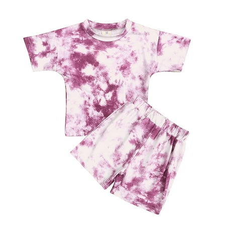 Fesfesfes Toddler Girls Summer Clothes Set Colorful Printed T-shirt+Pants Kids Outfits
Fesfesfes Toddler Girls Summer Clothes Set Colorful Printed T-shirt+Pants Kids Outfits