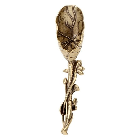 Lotus Tea Spade Copper Tea Spoon Adorable Tea Taking Supply Decorative Teaspoon