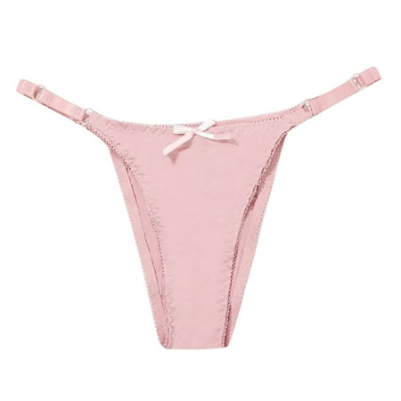 Yuelianxi Women Panties Thin Thin Strap Low Waist Panties Simple Fashion Seamless Thong
Yuelianxi Women Panties Thin Thin Strap Low Waist Panties Simple Fashion Seamless Thong