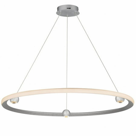 ET2 Lighting E23514-AL Nodes - 50W 1 LED CCT Select Ring Pendant-2.75 Inches Tall and 40 Inches Wide Brushed Aluminum
ET2 Lighting E23514-AL Nodes - 50W 1 LED CCT Select Ring Pendant-2.75 Inches Tall and 40 Inches Wide Brushed Aluminum