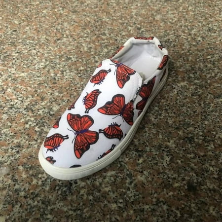 Cathalem Women Fashion New Trend With Butterfly Print Ladies Hot Casual Low Top Canvas Shoes For Women Womens Sandals No Heels Red 9
Cathalem Women Fashion New Trend With Butterfly Print Ladies Hot Casual Low Top Canvas Shoes For Women Womens Sandals No Heels Red 9