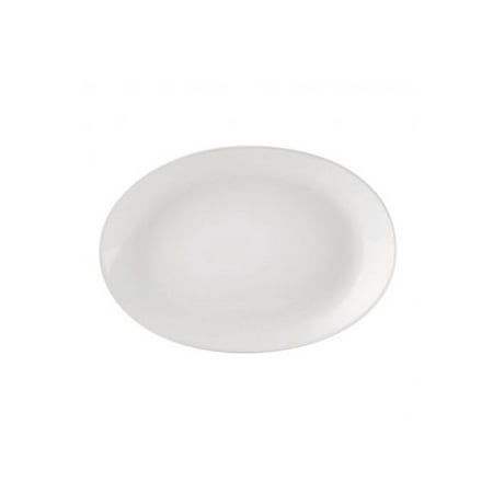 

Coupe Oval Platter 11 W X 7-7/8 L X 1-1/2 H Porcelain Super White