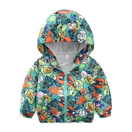 1-6T Kids Baby Boy Waterproof Windbreak Hooded Coat Zip-up Jacket Outerwear - Animals
1-6T Kids Baby Boy Waterproof Windbreak Hooded Coat Zip-up Jacket Outerwear - Animals
