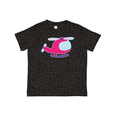 Inktastic Helicopter Pink Girls Gift Toddler Toddler Girl T-Shirt