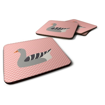 Carolines Treasures BB7893FC Pilgrim Goose Pink Check Foam Coaster Set of 4 3 1/2 x 3 1/2 multicolor
Carolines Treasures BB7893FC Pilgrim Goose Pink Check Foam Coaster Set of 4 3 1/2 x 3 1/2 multicolor